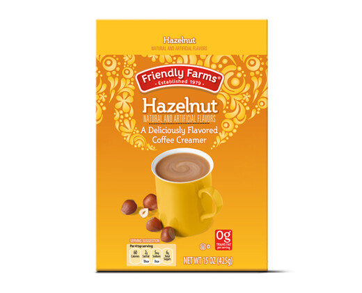 Friendly Farms Hazelnut Coffee Creamer