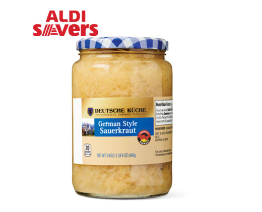 ALDI Savers Deutsche Küche German Style Sauerkraut
