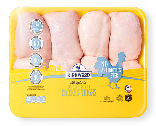 Kirkwood Fresh Chicken Thighs View 1
