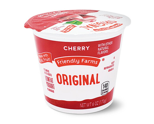 Friendly Farms Lowfat Cherry Yogurt