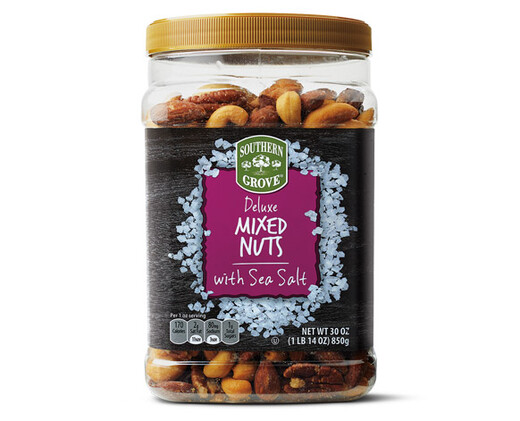 Southern Grove Deluxe Mixed Nuts with Sea Salt - Aldi