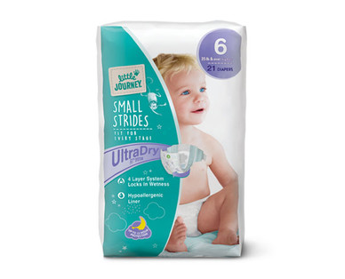 Size 6 Baby Diapers - Little Journey 