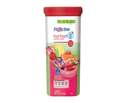 Fit &amp; Active 12 Qt. Fruit Punch Drink Mix