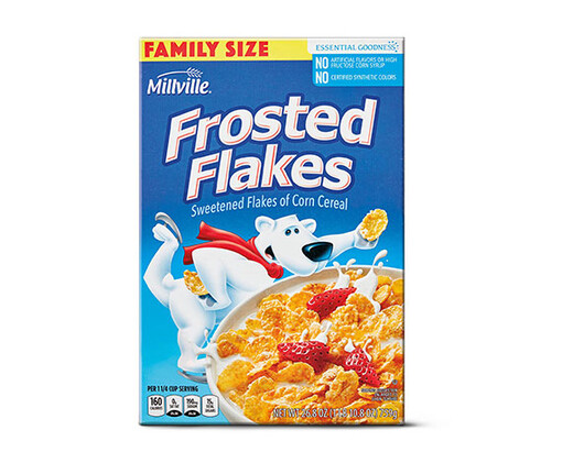 Millville Family Size Frosted Flakes