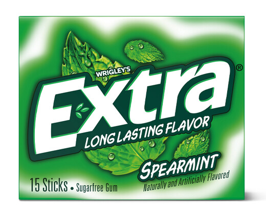 Extra Spearmint Sugar Free Gum