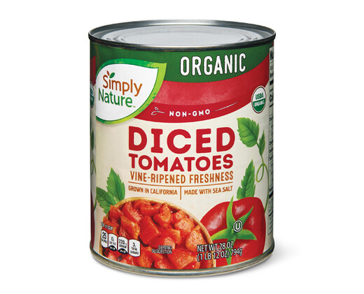 Simply Nature Organic Diced Tomatoes