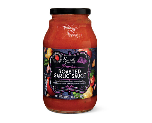 Specially Selected Roasted Garlic Premium Pasta Sauce
