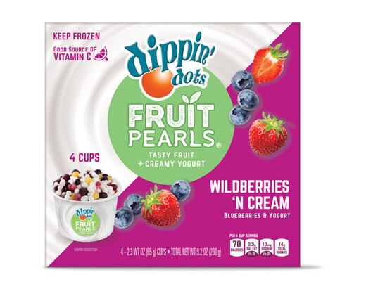 Dippin' Dots Wildberries 'N Cream Fruit Pearls