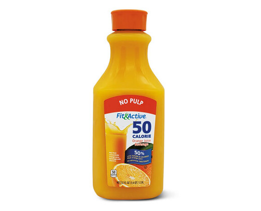 Fit &amp; Active 50 Calorie Orange Juice