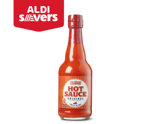 ALDI Savers Burman’s Hot Sauce