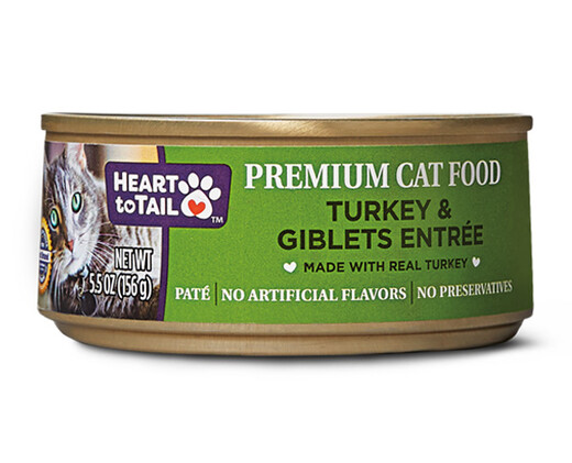 Heart to Tail Turkey and Giblets Canned Cat Food