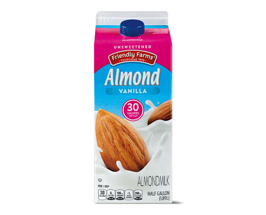 Friendly Farms Unsweetened Vanilla Almondmilk