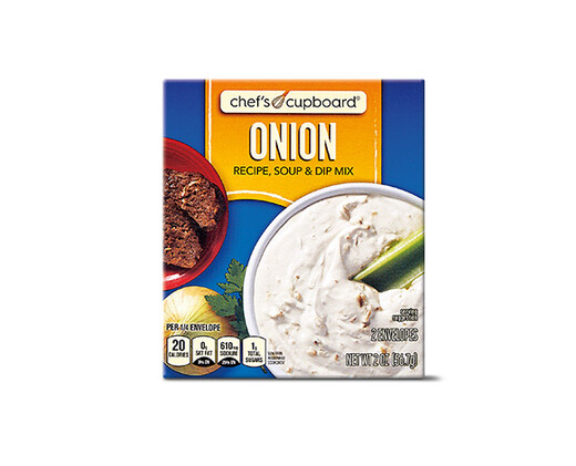 Chef's Cupboard Onion Recipe, Soup or Dip Mix