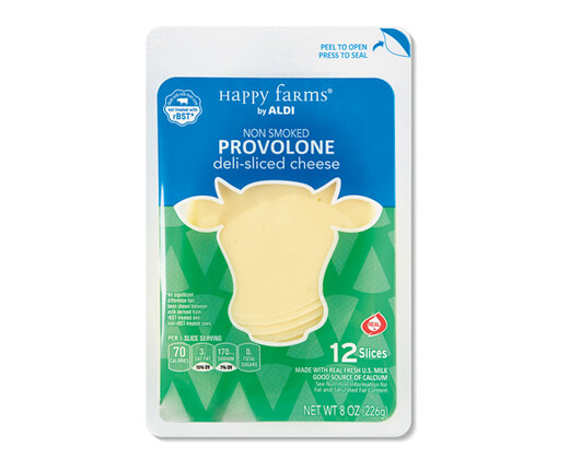 Happy Farms Deli Sliced Provolone Cheese