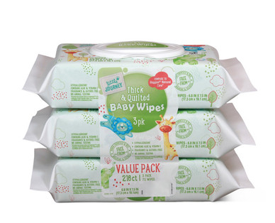 Baby Wipes 3-Pack Bundle - Little 