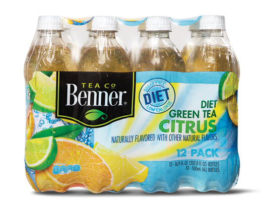 Benner Diet Green Tea with Citrus Pack