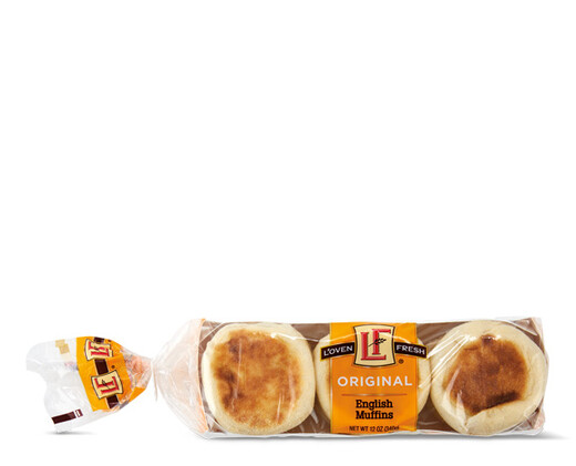 L'oven Fresh Plain English Muffins