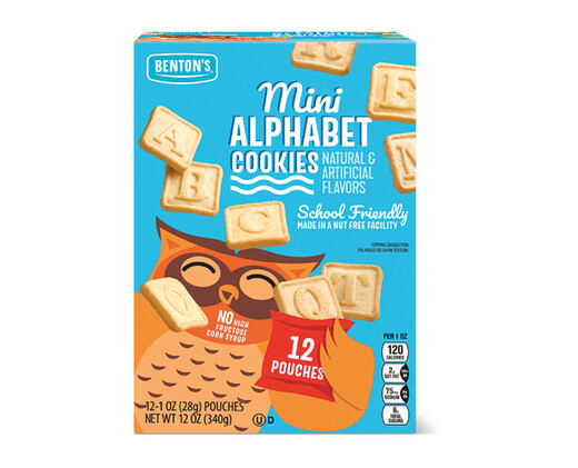 Benton's Mini Alphabet Cookies