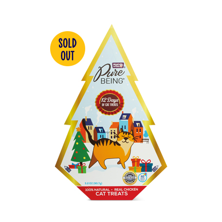 Pure Being 12 Days of Cat Treats. Sold Out.