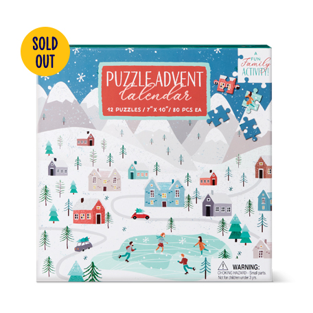 Merry Moments Mini Puzzle Advent Calendar. Sold Out.
