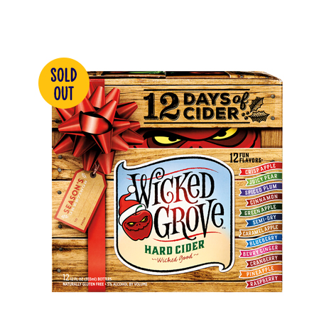 Wicked Grove 12 Days of Cider. Sold Out.