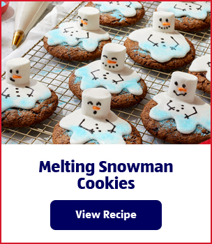 Melting Snowman Cookies. View Recipe.