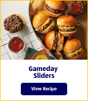 Gameday Sliders. View Recipe.