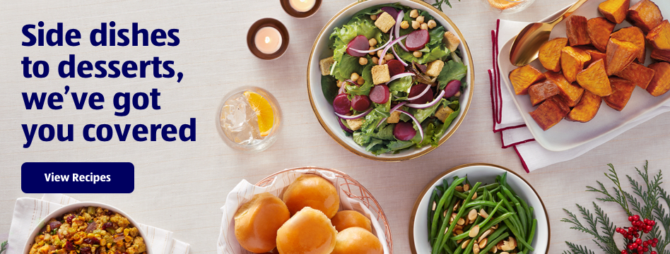 Side dishes to desserts, we've got you covered. View Recipes.