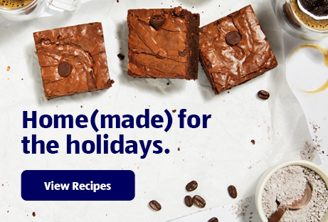 Home(made) for the holidays. View Recipes