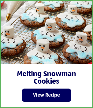 Melting Snowman Cookies. View Recipe.