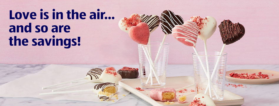 Love is in the air… and so are the savings!