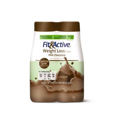 Fit & Active® Milk Chocolate Weight Loss Shakes