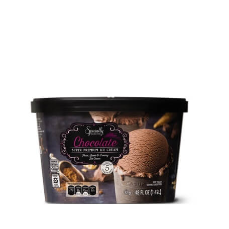 Specially Selected Super Premium Chocolate Ice Cream