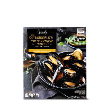 Specially Selected Natural Mussels