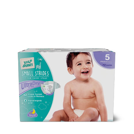 Little Journey Size 5 Club Pack Diapers 