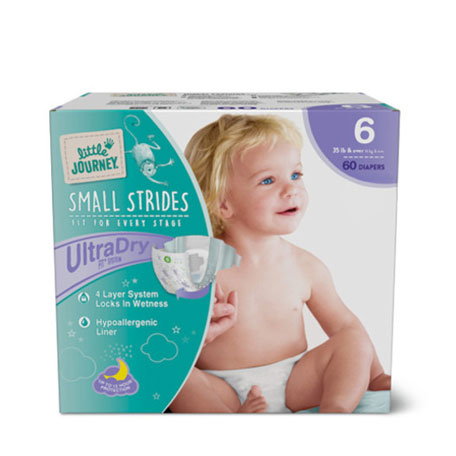 Little Journey Size 6 Club Pack Diapers 