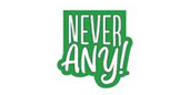 Never Any! Logo