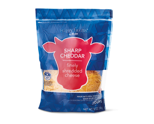 Happy Farms Sharp Cheddar Shredded Cheese
