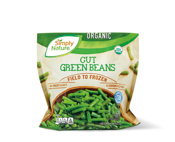 Organic Cut Green Beans or Mixed Vegetables - Simply Nature
