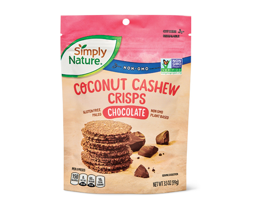 Simply Nature Chocolate Coconut Cashew Crisps