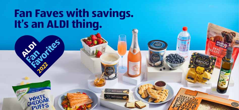 Aldi revealed the items that top in the 2022 Fan Favorites