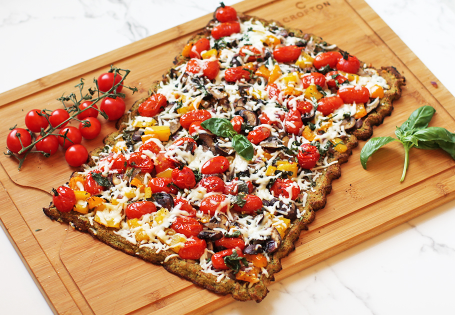 Cauliflower-Quinoa Pizza