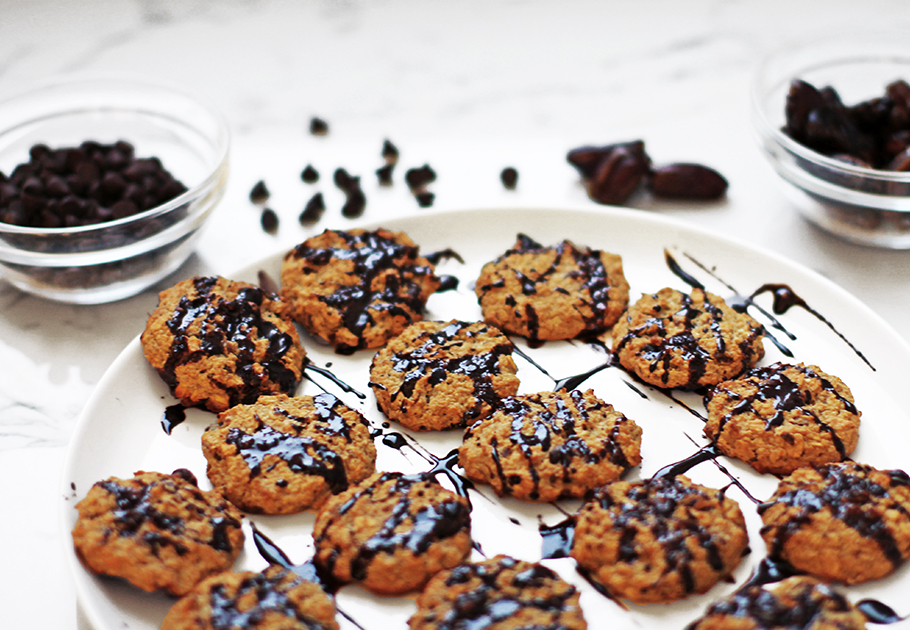 Cocoa Mocha Oatmeal Cookies