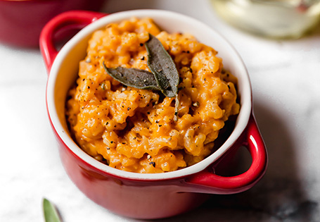 Vegetarian Pumpkin Risotto