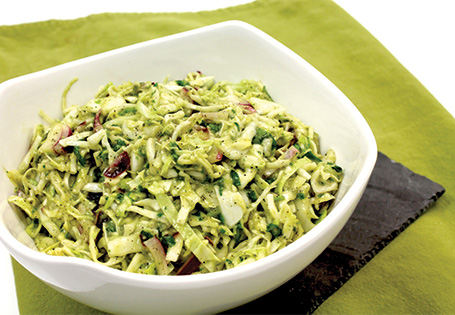 Avocado Mustard Slaw