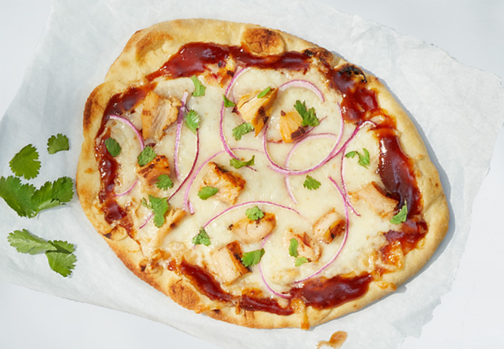 Grilled BBQ Chicken Pizza - Recipes