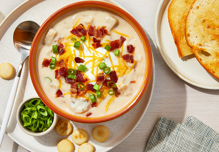 Loaded Baked Potato Soup Recipe | ALDI US