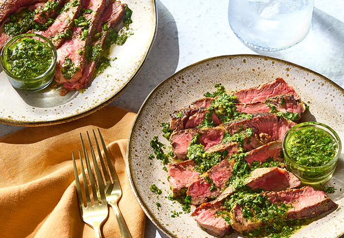 Chimichurri Marinated Ribeye