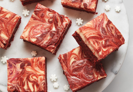 Red Velvet Cheesecake Bars