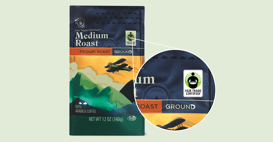 Image of medium roast Barissimo coffee bag